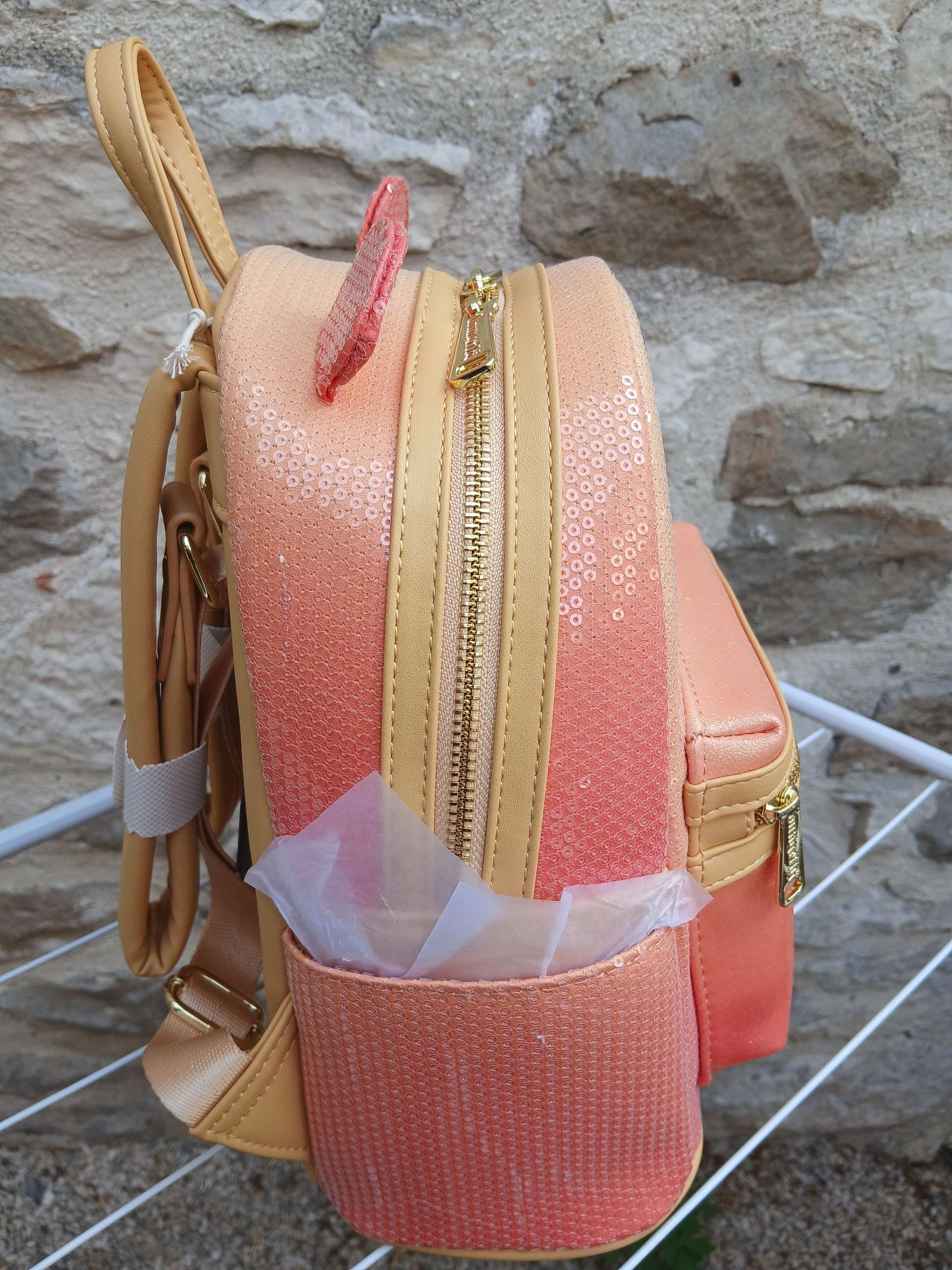 Mochila Disney Loungefly Winnie Pooh con purpurina – photo 2